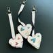 Svitashka heart reflective keychain in assortment