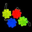 Reflective keychain "Four-leaved" in assortment