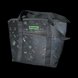 Svitashka reflective shopper bag "Butterfly" with gray handles and zippered pockets