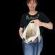 Svitashka shopper bag with leopard pockets and reflective handles