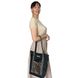 Svitashka shopper bag with leopard pockets and black reflective handles