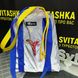 Светоотражающая сумка конфетка Svitashka Бабочки желто-синие ручки с карманами 208 фото 1