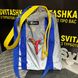 Светоотражающая сумка конфетка Svitashka Бабочки желто-синие ручки с карманами 208 фото 3
