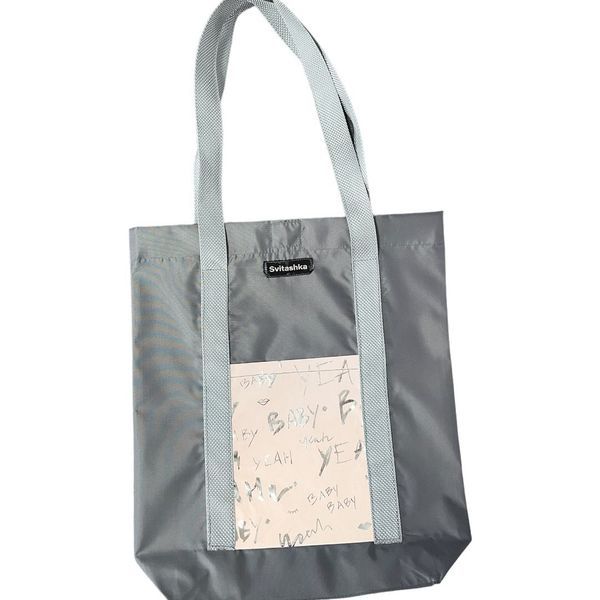 Women's shopper bag with reflective pockets Svitashka Oxford