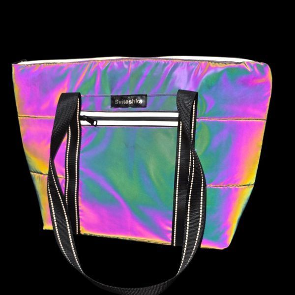 Reflective bag Svitashka purple, reflective