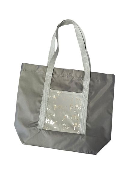 Large women's bag with reflective pockets. Svitashka Oxford