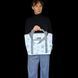 Shopper bag Svitashka reflective Star gray handles with zipper