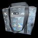Shopper bag Svitashka reflective Star gray handles with zipper