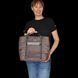 Світловідбиваюча сумка Svitashka коричнева, водонепроникна, тканина Оксфорд 579 фото 4
