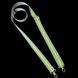 Long bag strap reflective Svitashka 150 cm. Gray-green 25mm