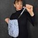 Svitashka Reflective Crossbody Bag Black Letters Svitashka with Long Strap