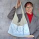 Женская сумка Svitashka Hobo Светоотражающие карманы. Через плечо. Бежевая 533 фото 1