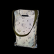 Reflective shopper bag Svitashka Butterfly on the button yellow handles