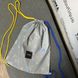 Светоотражающий рюкзак-мешок SviPashka Бабочки желто синие ручки 192 фото 2