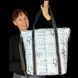 Bag quilted, soft, reflective Svitashka size L