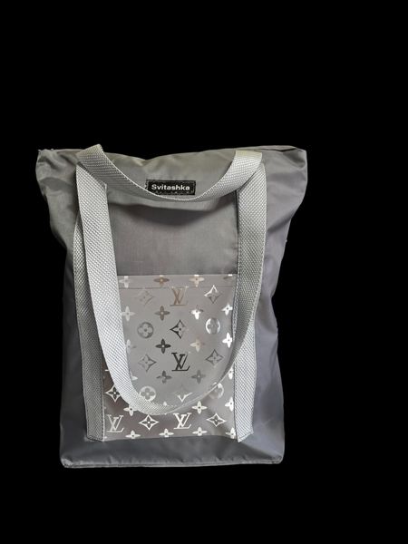Женская сумка шопер со световозвращающими карманами Svitashka Oxford ЛВ на змейке 336 фото