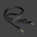 Long strap for Svitashka bag reflective 150 cm black (20 mm)