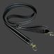 Long strap for Svitashka bag reflective 150 cm black (20 mm)