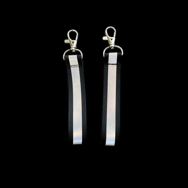 Reflective keychain Svitashka black 1ps