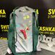 Світловідбиваюча сумка шоппер Світашка цукерочка з кишенями Неонове Серце зелені ручки 225 фото 3