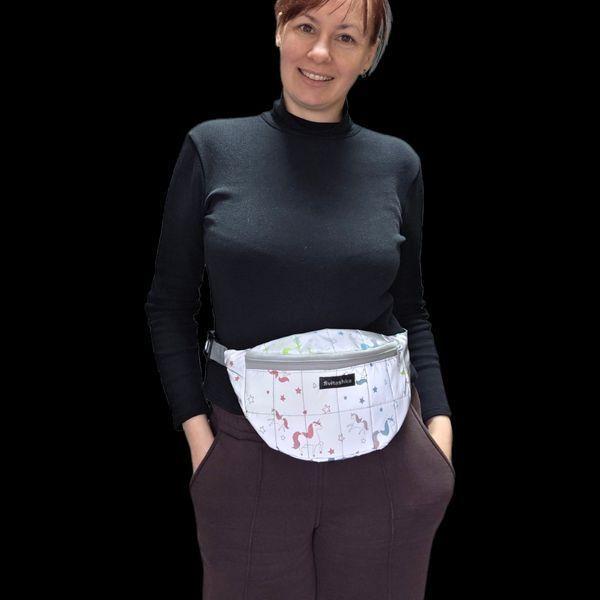 Svitashka reflective waist bag "Unicorn"