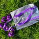 Женская сумка шопер со световозвращающими карманами Svitashka Oxford фиолетовые ручки 342 фото 2