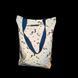 Reflective Svitashka shopper Neon Unicorns on a magnetic button. Blue handles