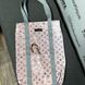 Светоотражающая сумка шоппер Svitashka ЛВ розовый на замке змейке 251 фото 5