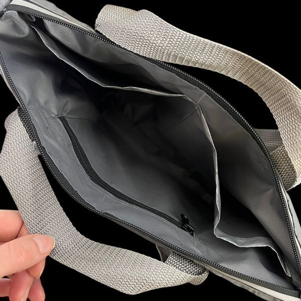 Shopper bag Svitashka Oxford reflective pockets Gray