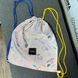 Светоотражающий рюкзак-мешок SviPashka Тикток синие желто синие ручки 189 фото 3
