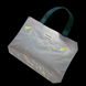 Reflective Svitashka Shopper Neon Abstraction with Short Handles on a Magnetic Button